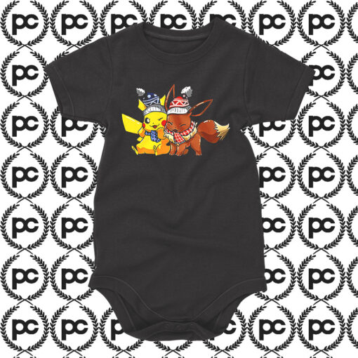 Pokemon Pikachu Merry Christmas Baby Onesie