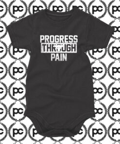 Progress Through Pain Under Armour Baby Onesie