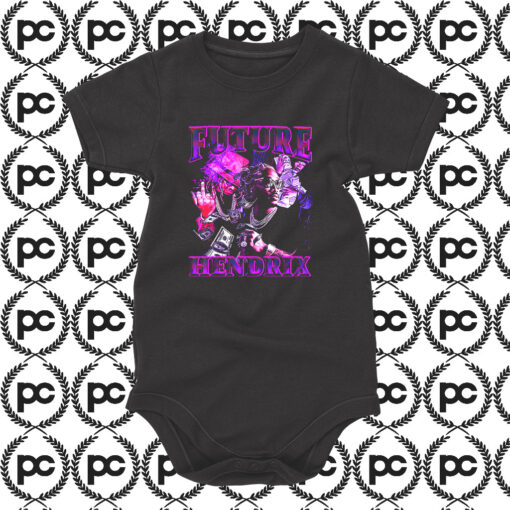 Rapper Future Hendrix Vintage Baby Onesie