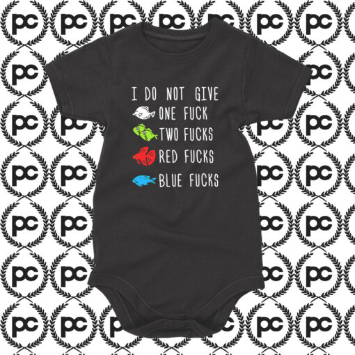 Red Fucks Blue Fucks Baby Onesie