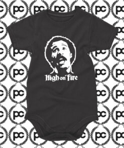 Richard Pryor Comedy High on Fire Baby Onesie