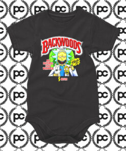 Rick Morty Backwoods All Natural Leaf Baby Onesie