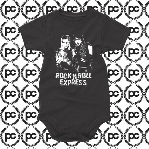 Rock N Roll Express Retro Baby Onesie