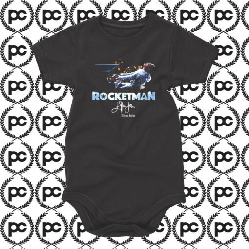 Rocketman Elton John Signature Baby Onesie