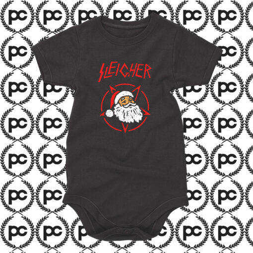 Santa Sleigher Baby Onesie