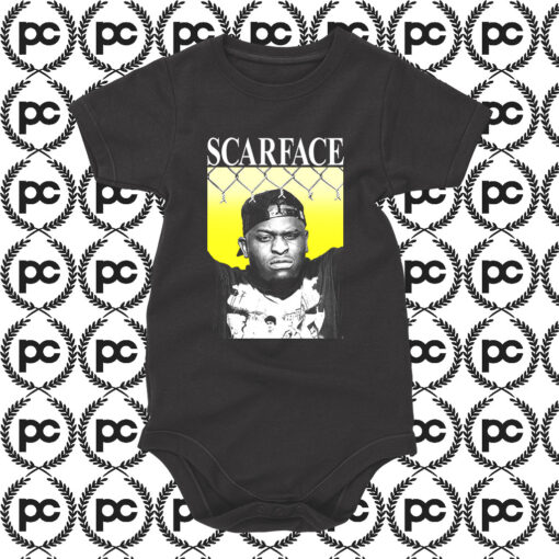 Scarface Fence Rare Vintage Baby Onesie