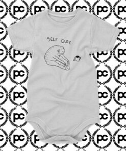 Self Care Frog Baby Onesie