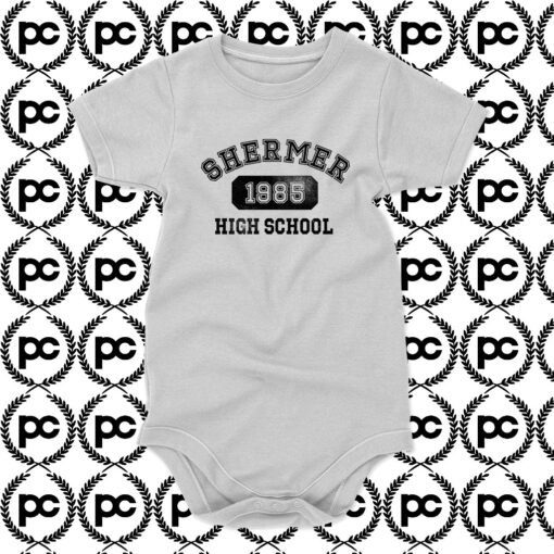 Shermer High School Breakfast Baby Onesie