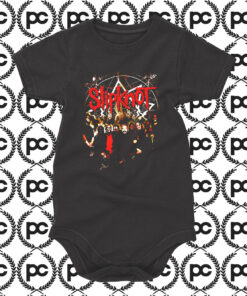 Slipknot Waves Rock Metal Baby Onesie