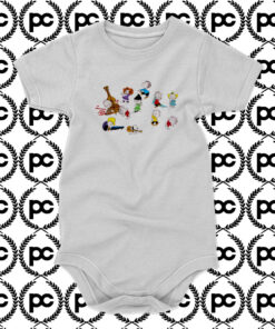 Snoopy Charlie Brown Christmas Dance Baby Onesie