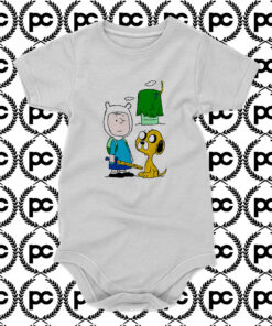 Snoopy Peanuts Adventure Time Baby Onesie