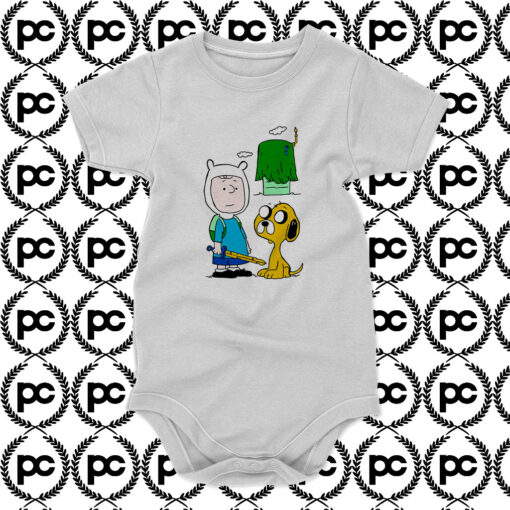 Snoopy Peanuts Adventure Time Baby Onesie