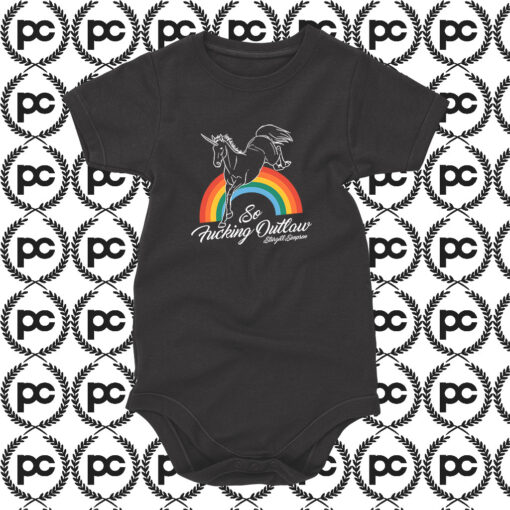 So Fucking Outlaw Sturgill Simpson Baby Onesie