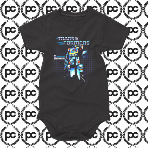 Soundwave Characters Transformers Baby Onesie