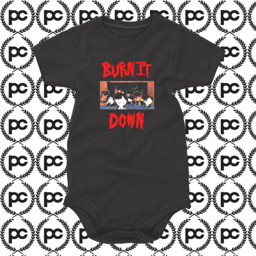 Southpark Burn It Down Cute Baby Onesie