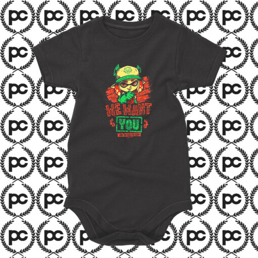 Splatoon 2 Grizzco Team We Want You Baby Onesie