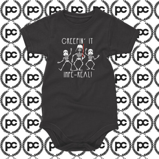 Star Wars Halloween Impereal Creepinit Baby Onesie