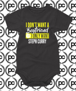 Steph Curry Is My Boyfriend Baby Onesie