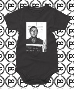 Steve Mcqueen Mugshot Baby Onesie