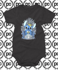 Stitch King Game of Thrones Baby Onesie