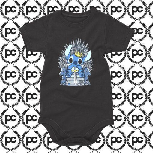 Stitch King Game of Thrones Baby Onesie