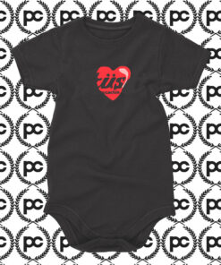 Stussy x CPFM Heart Collaboration Baby Onesie