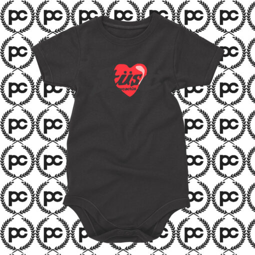 Stussy x CPFM Heart Collaboration Baby Onesie