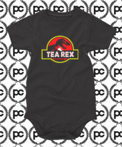 Tea Rex Jurassic Park Parody Baby Onesie