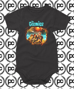 The Goonies Pirate Ship Cave Baby Onesie