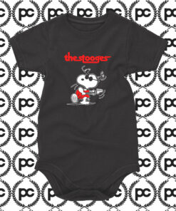 The Stooges Snoopy Baby Onesie