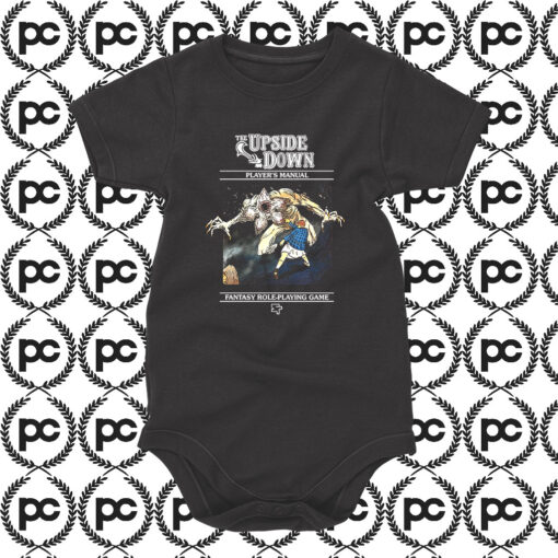 The Upside Down Stranger Things Baby Onesie