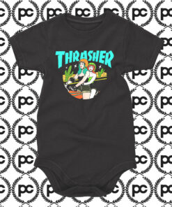 Thrasher Old Girl Moto Baby Onesie