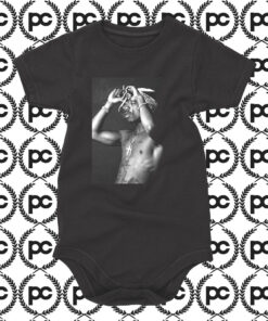 Tupac Shakur West Coast California Baby Onesie