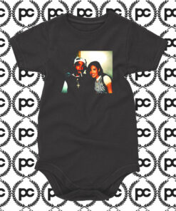 Tupac Shakur and Selena Quintanilla Baby Onesie