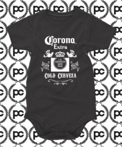 Vintage Corona Extra Cold Cerveza Baby Onesie