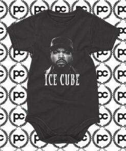 Vintage Ice Cube Big Face Baby Onesie