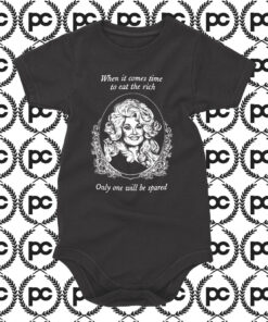 When it comes time to eat the rich only one will be spared Baby Onesie