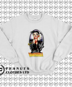 Betty Boop Vampirella Sweatshirt