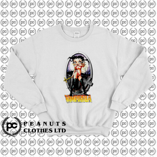 Betty Boop Vampirella Sweatshirt