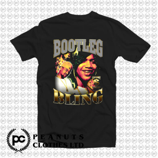 Bootleg Bling Text Styles Vintage T Shirt