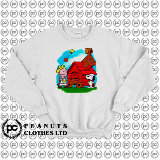 Charlie and the Holy Grail Snoopy Sweatshirt