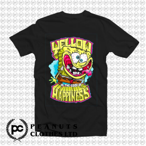 Color Of Happiness SpongeBob T Shirt