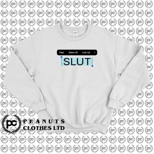 Copy Paste Slut Sweatshirt