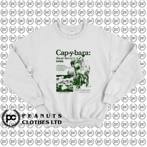 Defined Capybara Sweatshirt