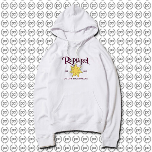 Disney Tangled Rapunzel Go Live Your Dream Hoodie