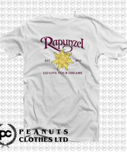 Disney Tangled Rapunzel Go Live Your Dream T Shirt