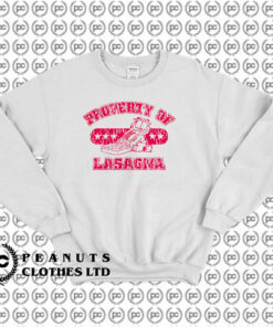 Garfield Property Of Lasagna Sweatshirt