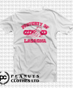 Garfield Property Of Lasagna T Shirt