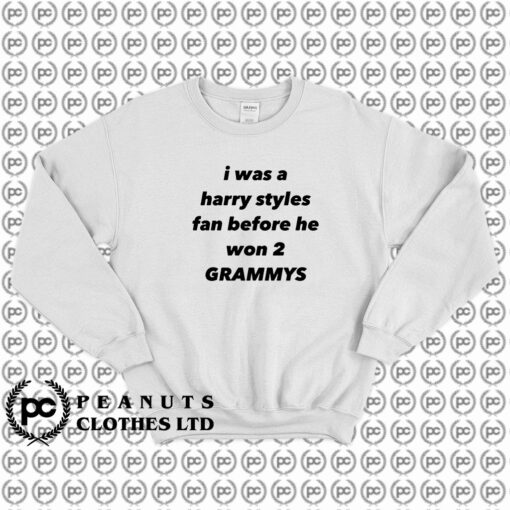 I Was A Fan Before He Won 2 Grammys Sweatshirt