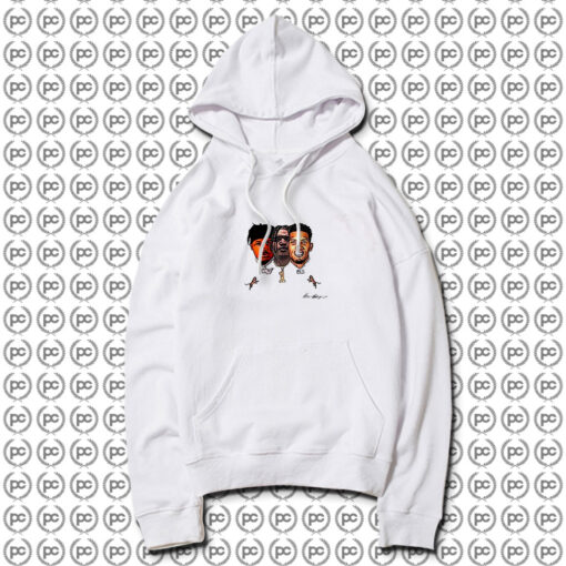 Joe Burrow Tres Amigos Cincinnati Bengals Hoodie